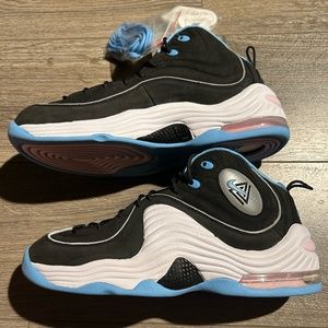 Nike x Social Status Air Penny 2 Men's Shoes Black-Cobalt Pulse